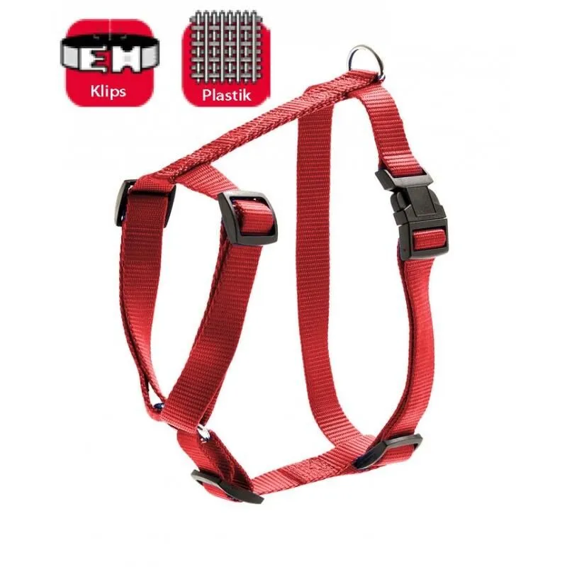 Karlie Basic Köpek Göğüs Tasması Xs 25-40 Cm Kırmızı