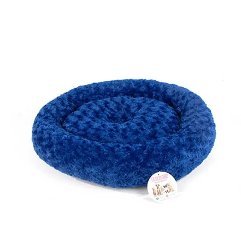 PetPretty Simit Yatak Peluş Mavi 55x55cm