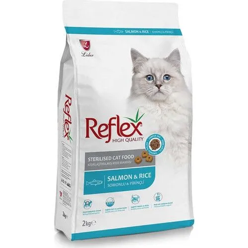 Reflex Somonlu ve Pirinçli Kısırlaştırılmış Kedi Maması 2 kg