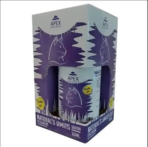 Apex Kedi ve Köpekler İçin Göz Temizleyici Damla 50 Ml