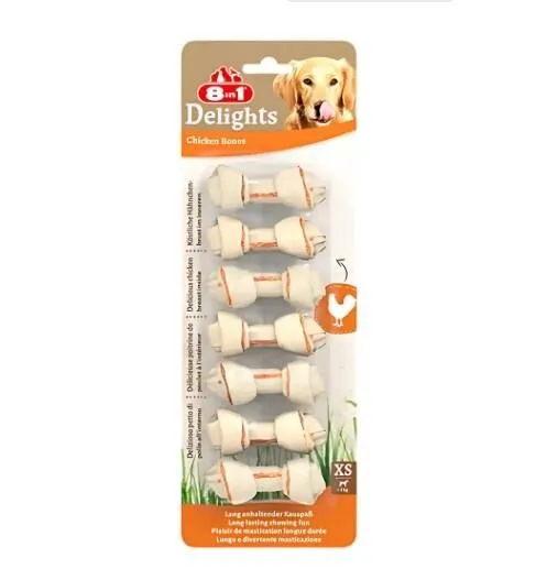 8in1 Delights Bones Köpek Ödülü