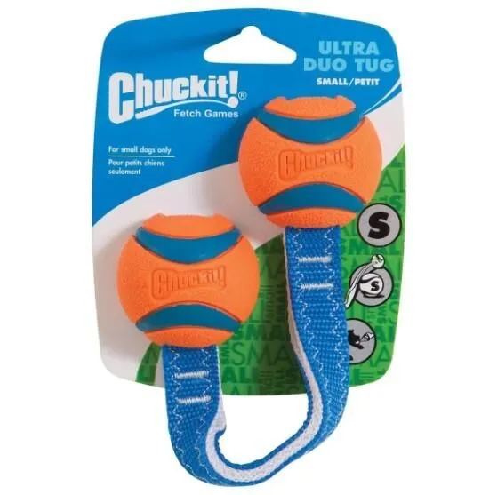 Chuckit Ultra Duo Tug 2li Köpek Çekiştirme Topu (Küçük Boy)