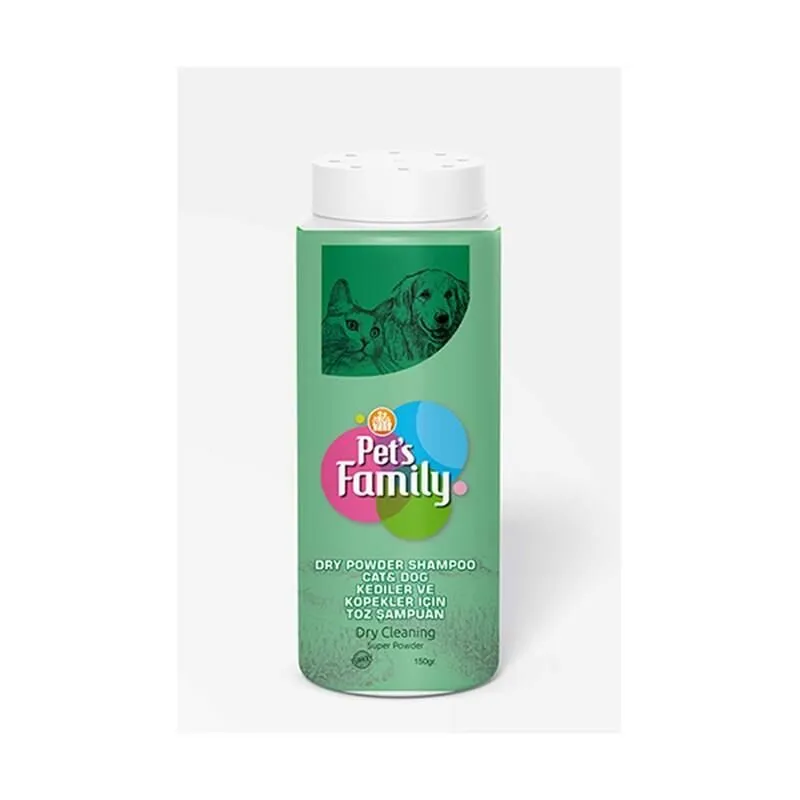 Pets Family Kedi Köpek Toz Şampuan 150 Gr