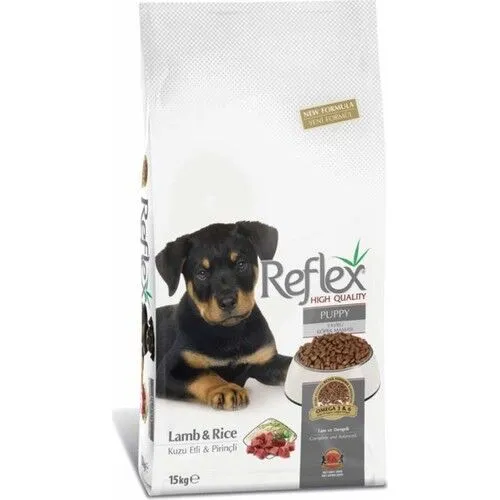 Reflex Kuzu Etli Yavru Köpek Maması 15 Kg