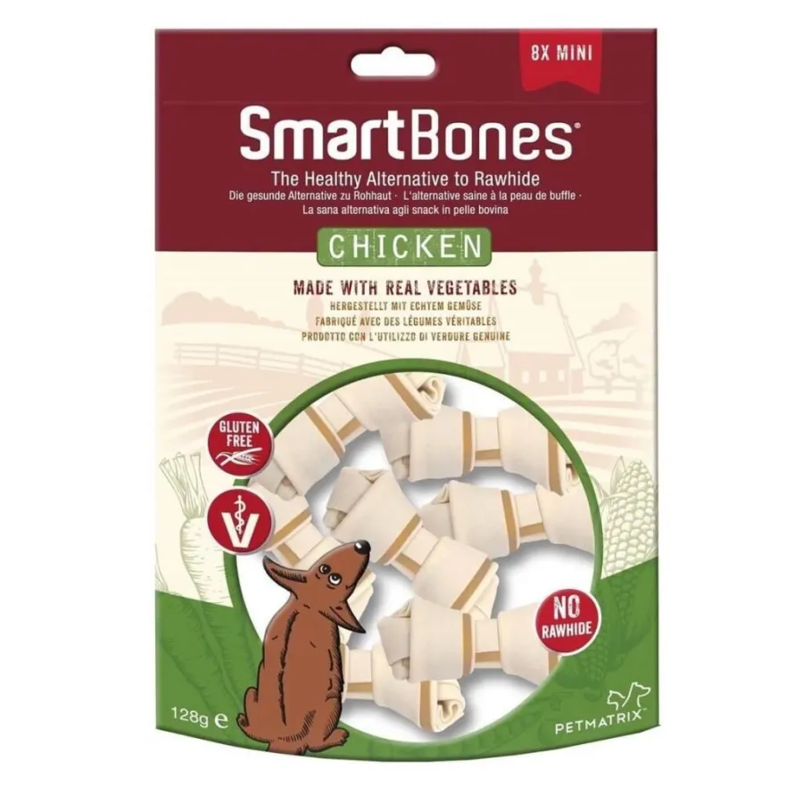8in1 Smart Bones Chicken Mini Köpek Ödül 128 Gr