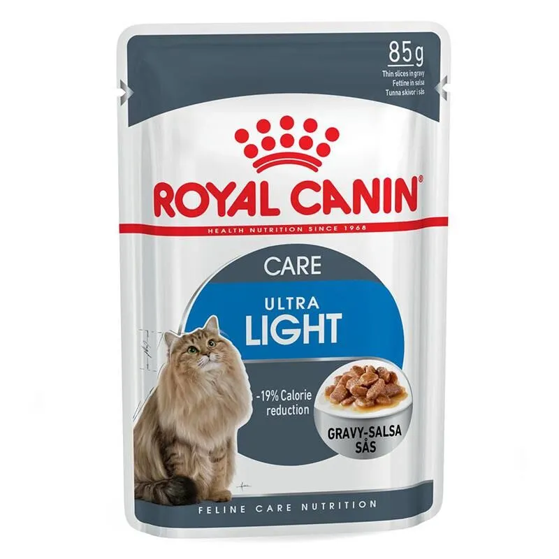 Royal Canin Ultra Light Gravy Yaş Kedi Maması 85 gr