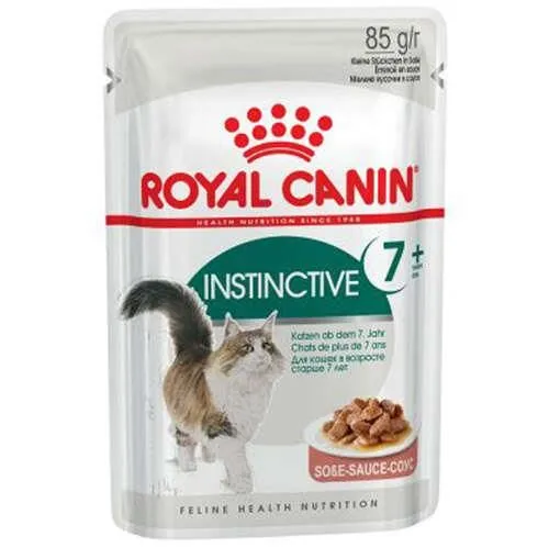 Royal Canin Instinctive +7 Gravy Yaş Kedi Maması 85 gr