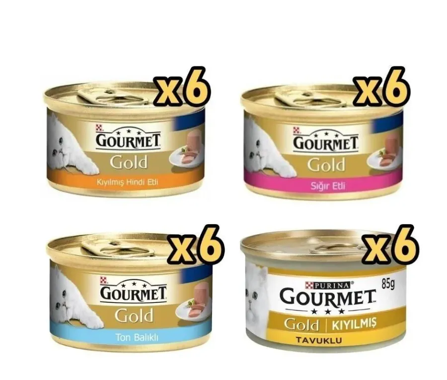 Gourmet Gold Kıyılmış Karışık Çeşit 85 Gr (24 Adet)