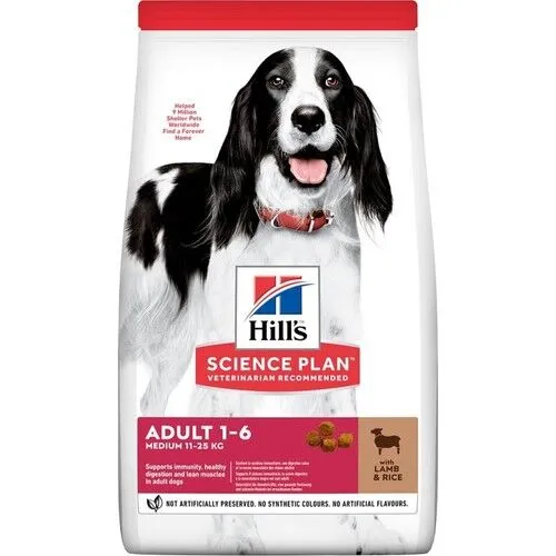 Hills Kuzu Etli Yetişkin Medium Köpek Maması 2.5 Kg