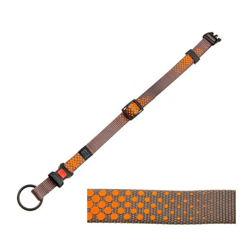 Karlie Art Ayarlanabilir Köpek Boyun Tasması 40-55cm/20mm Turuncu