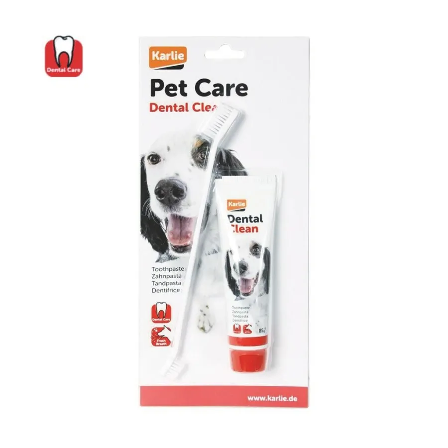 Karlie Köpek Diş Fırçası ve Macunu 85 gr
