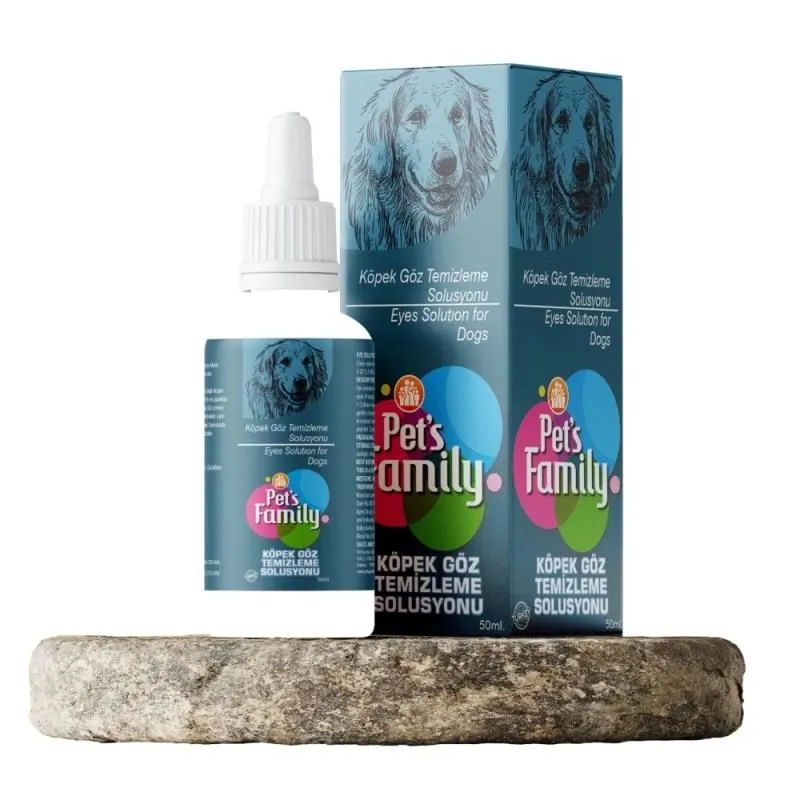 Pets Family Doğal Kedi Köpek Göz Temizleme Solüsyonu 50 Ml