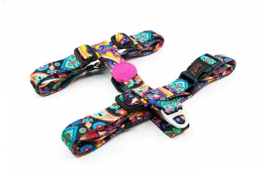Tailpetz Paisley Göğüs Tasmasi XS