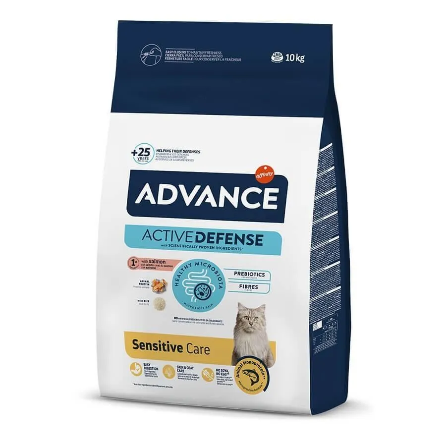 Advance Somonlu Hassas Yetişkin Kedi Maması 10 Kg
