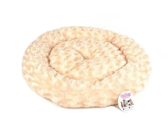 PetPretty Simit Yatak Peluş Krem 55x55 cm
