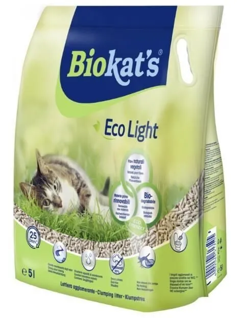 Biokats Eko Light Pelet Kedi Kumu 5 Lt