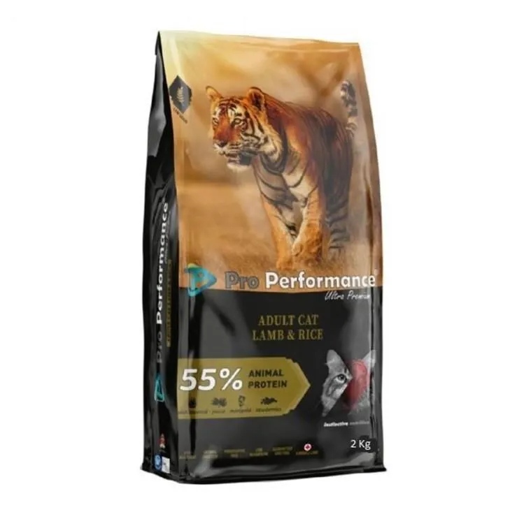 Pro Performance Yetişkin Kuzu Pirinç Kedi Maması 2 Kg
