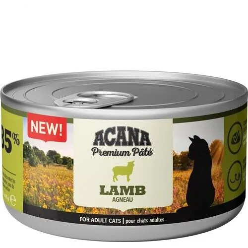Acana Premium Kuzulu Ezme Kedi Konservesi 85 gr