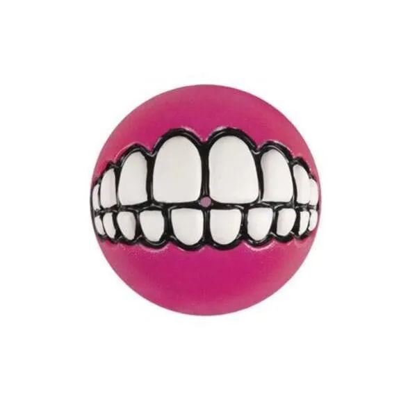 Rogz Toyz Grinz Ödül Hazneli Köpek Oyun Topu Pembe Large 7.8 Cm