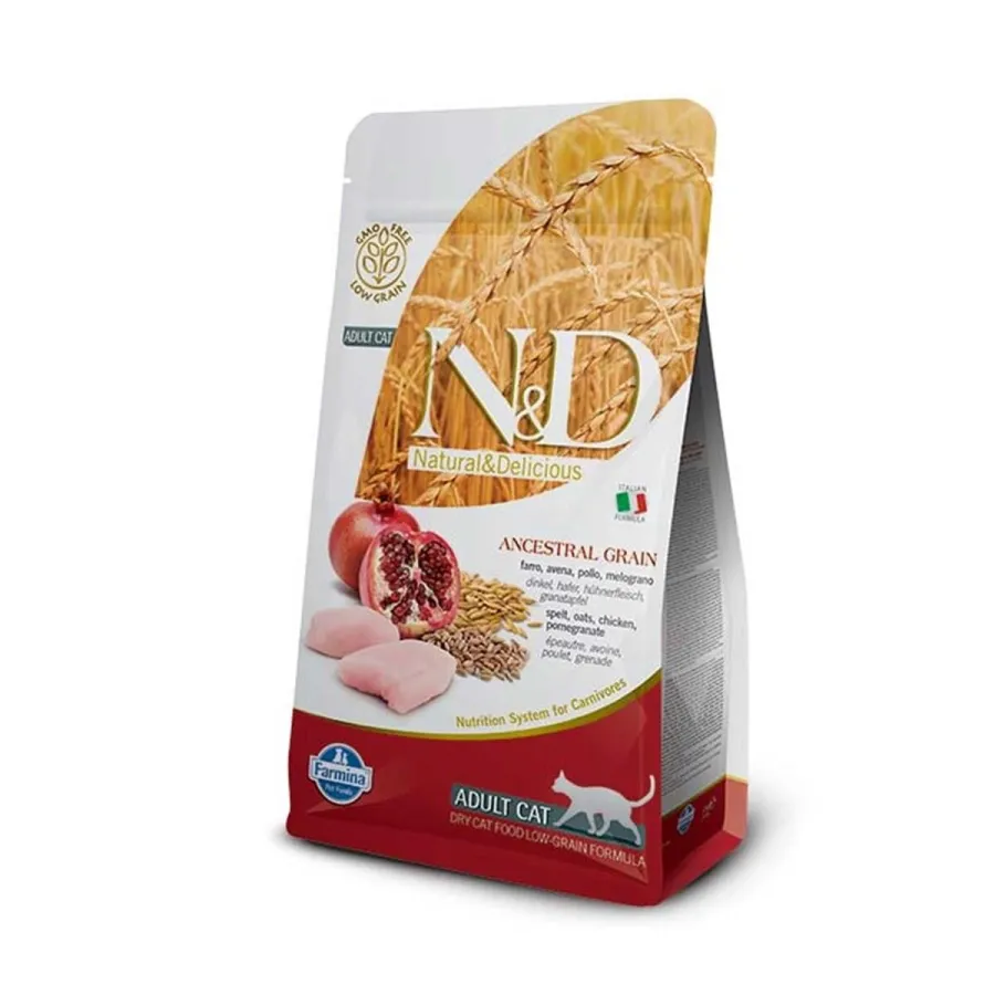 Nd Az Tahıllı Tavuklu  Yetişkin Kedi Maması 1,5 Kg