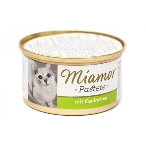 Miamor Pastete Tavşanlı Yetişkin Konserve Kedi Maması 85 Gr