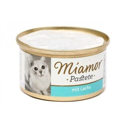 Miamor Pastete Somonlu Yetişkin Konserve Kedi Maması 85 Gr