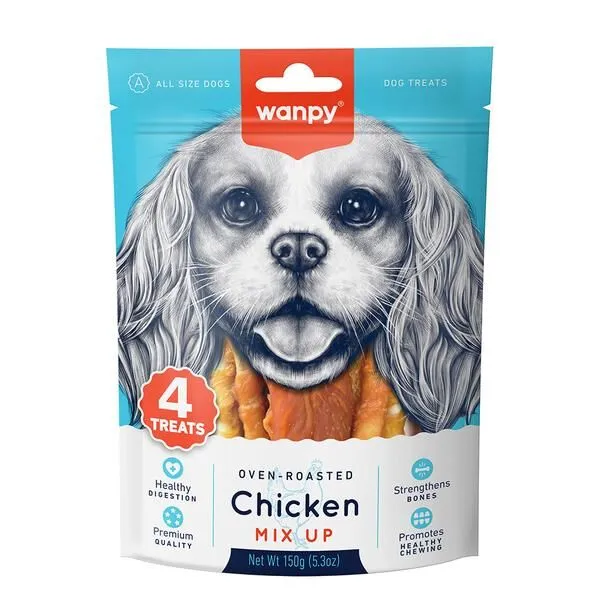Wanpy Tavuklu Karisik Köpek Ödülü 150Gr