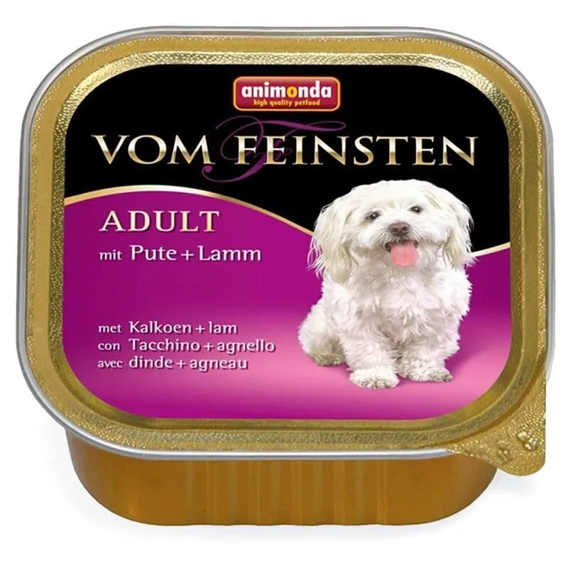 Animonda Hindili ve Kuzulu Yetiskin Köpek Konservesi 150 Gr