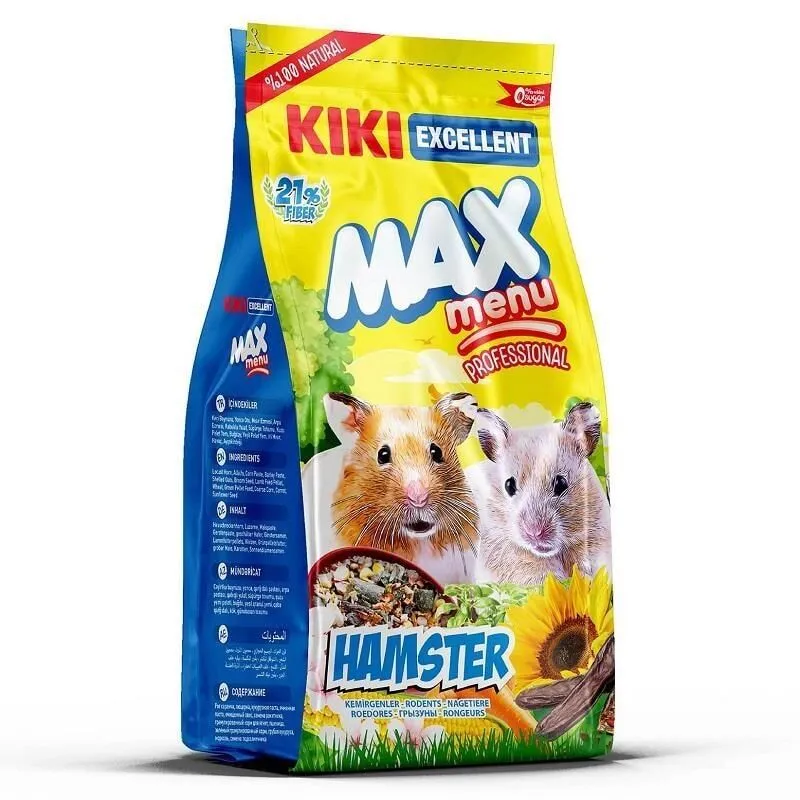 Kiki Excellent Kemirgen Max Menu Hamster Yemi 500 Gr