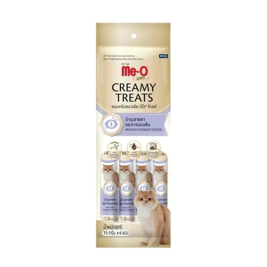 Me-o Gold Ton Balığı Taurin Kedi Ödülü 4 x 15 Gr