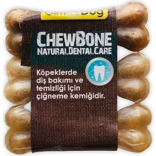 Gimdog Mordimi Press Kemik 9 cm 3lü Natural