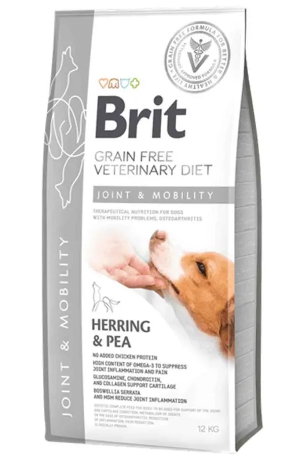 Brit Veterinary Diet Joint & Mobility Eklem Sağlığı Destekleyici Tahılsız Köpek Maması 12kg