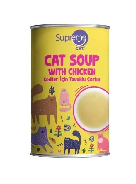 Supreme Cat Tavuklu Kedi Çorbası 135 Ml