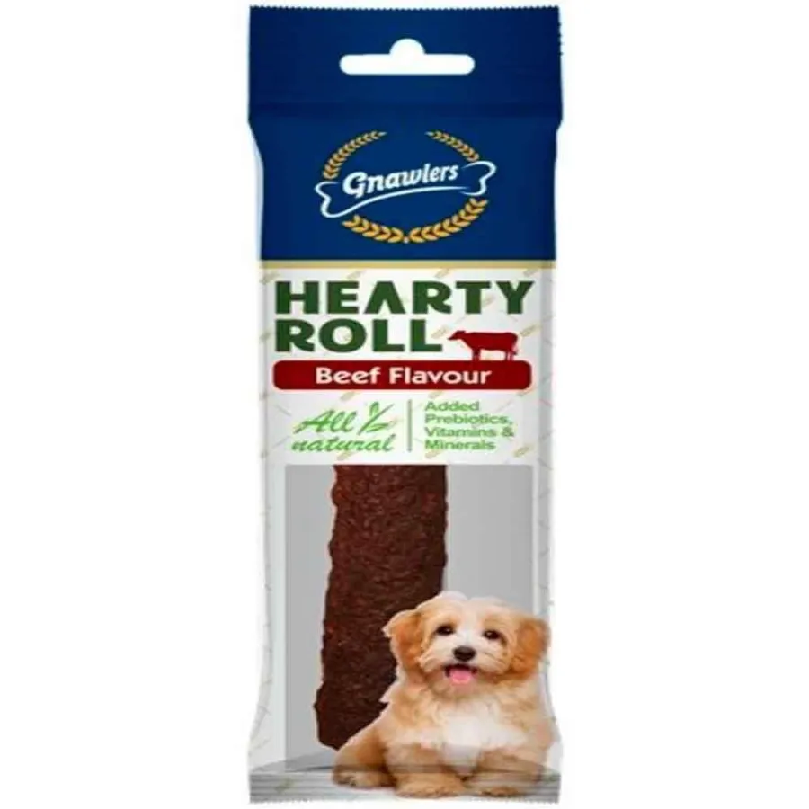 Gnawlers Hearty Roll Köpek Ödül Kemiği Biftekli 40 Gr