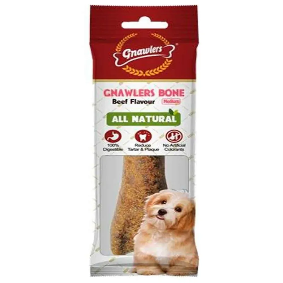 Gnawlers Köpek Ödül Kemiği Biftekli 95 Gr