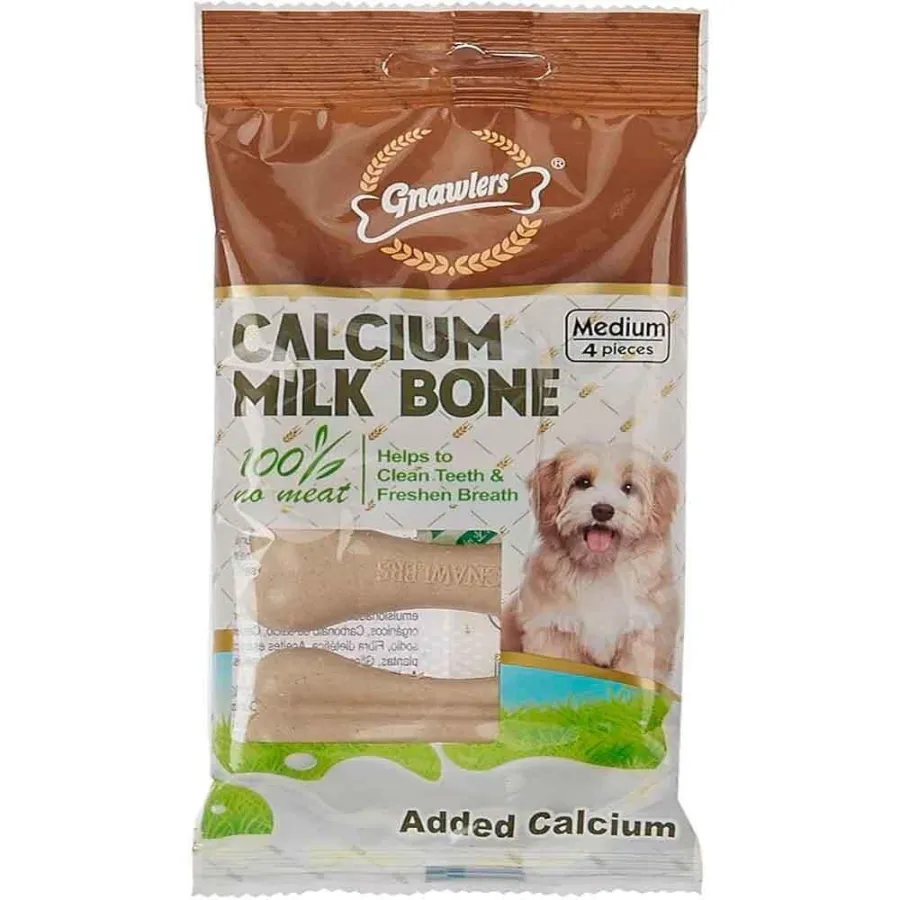 Gnawlers Milk Bone Köpek Ödülü 7,5 CM 4 Lü