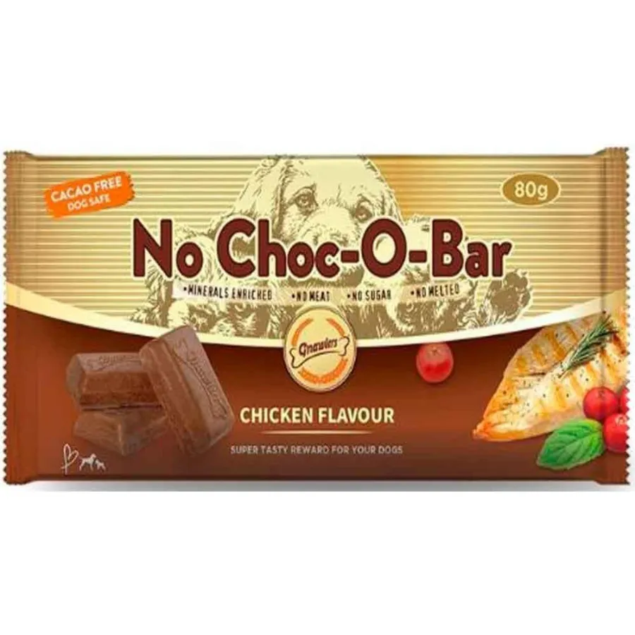 Gnawlers Köpek Çikolatası Tavuk Aromalı 80 Gr