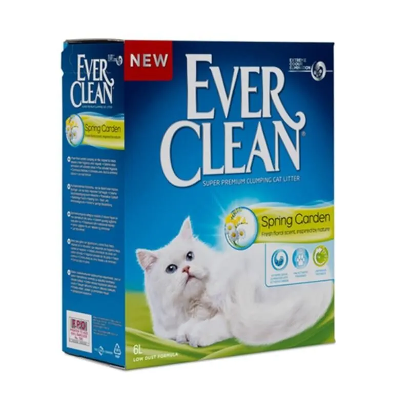 Ever Clean Spring Garden Çiçek Kokulu Kedi Kumu 6 Lt