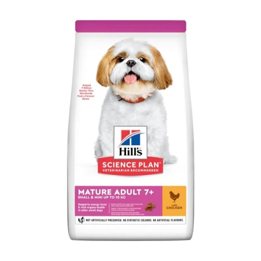 Hill's Tavuklu +7 Small-Mini Yaşlı Kuru Köpek Maması 1.5 Kg