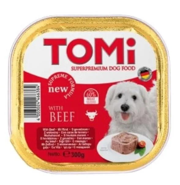 Tomi Pate Dana Etli Yetişkin Köpek Konservesi 300gr
