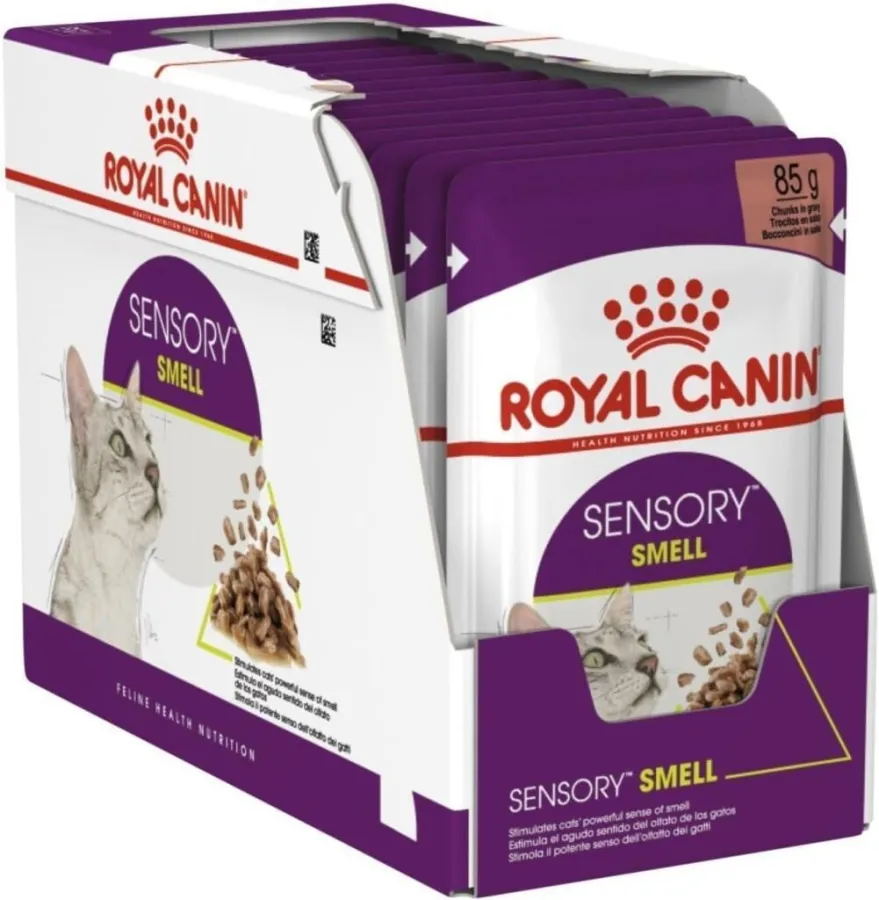 Royal Canin Sensory Smell Gravy Kedi Yaş Maması 85 gr 12'li Paket