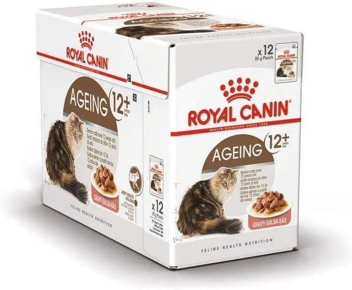Royal Canin Gravy Ageing +12 Kedi Maması 85 Gr 12'li Paket
