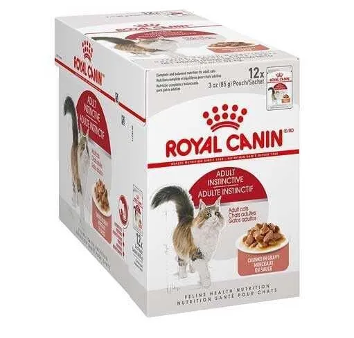 Royal Canin Instinctive Gravy Yaş Kedi Maması 85 gr 12'li Paket
