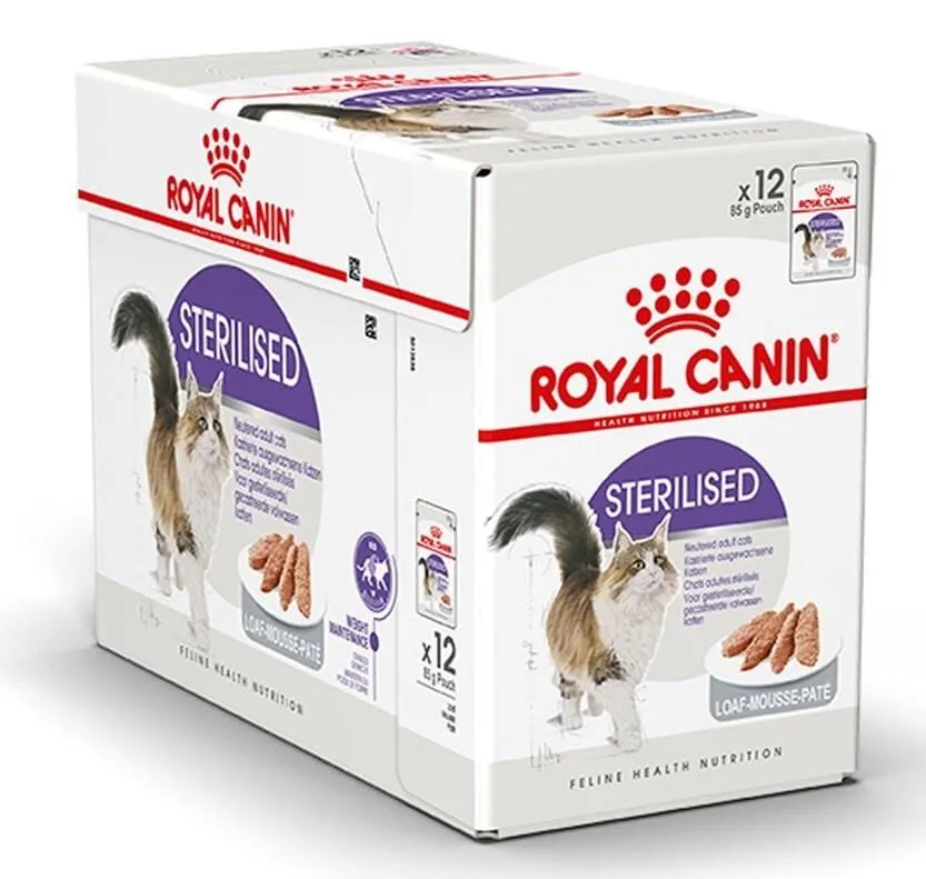 Royal Canin Sterilised Gravy Yaş Kedi Maması 85 gr 12'li Paket