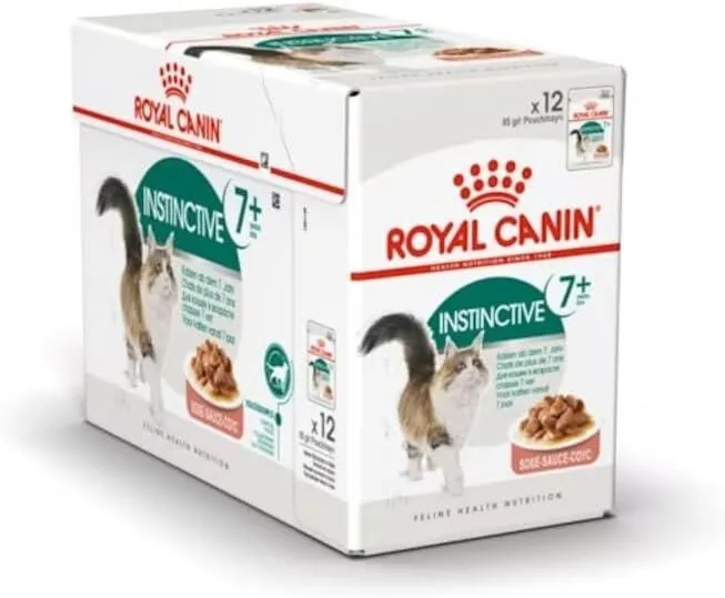 Royal Canin Instinctive +7 Gravy Yaş Kedi Maması 85 gr 12'li Paket
