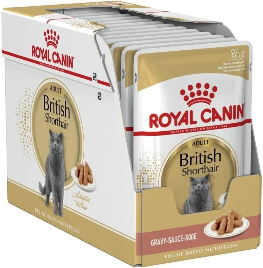 Royal Canin British Shorthair Yaş Kedi Maması 85 Gr 12'li Paket