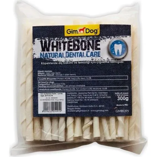 GimDog Mordimi Burgu Çubuk 5''-6 gr White 300gr