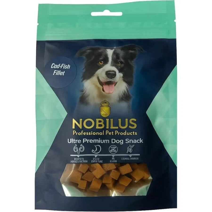 Nobilus Köpek Ödül Maması Morina Balığı Lezzet Küpleri 80 Gr