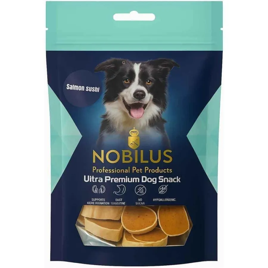 Nobilus Köpek Ödül Maması Somon Sushi 80 Gr