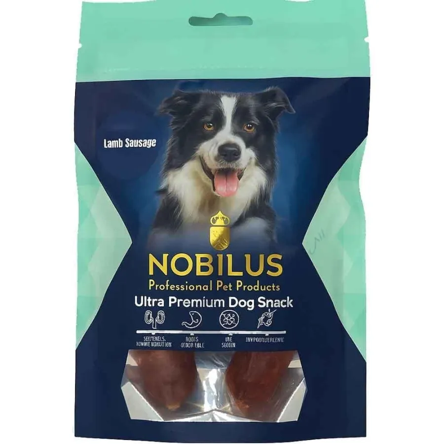 Nobilus Köpek Ödül Maması Kuzu Etli Sosis 80 Gr